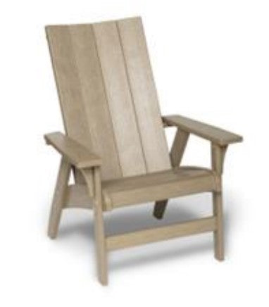 Contemporary Upright Adirondack Chair