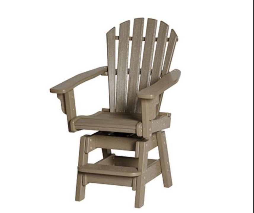 Coastal Counter Swivel Chair