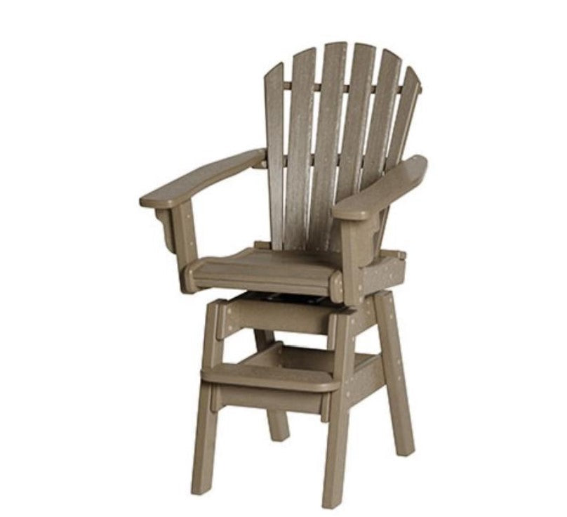 Coastal Bar Swivel Chair