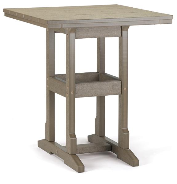 42 inch square hotsell counter height table