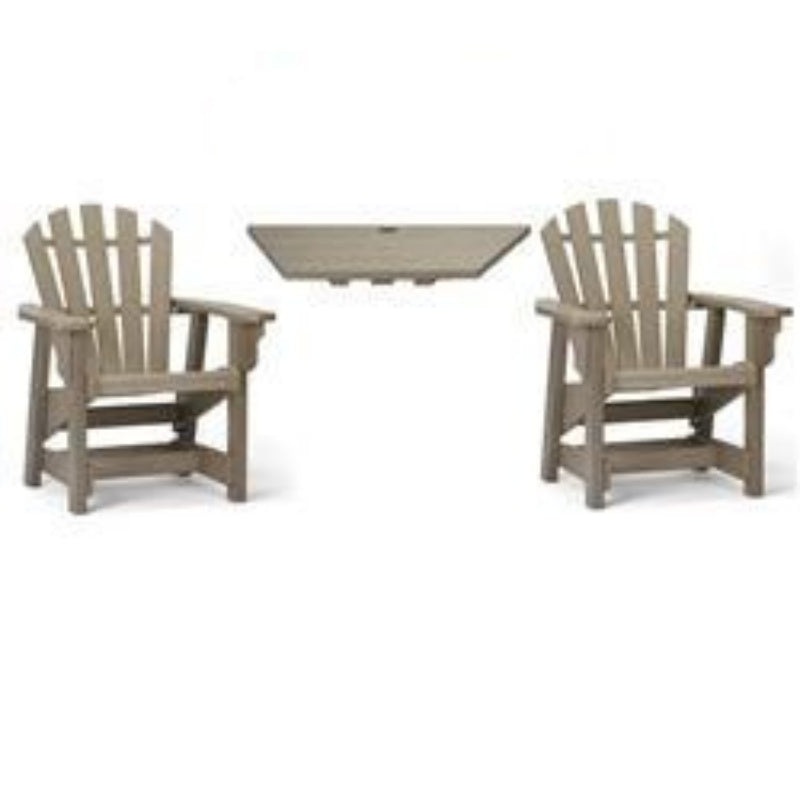 Dining Height Tete'-a-Tete' Table & Chair Set