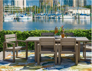 Palm Beach Dining Table -  29.25" High x 36.63" Wide x 84" Long 175 lbs